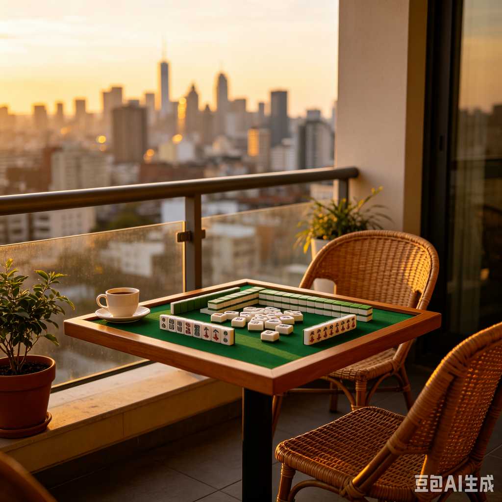 premium engraved mahjong set