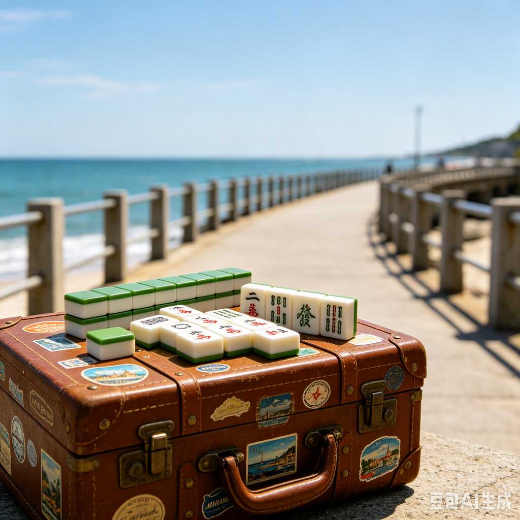 glossy mahjong tiles