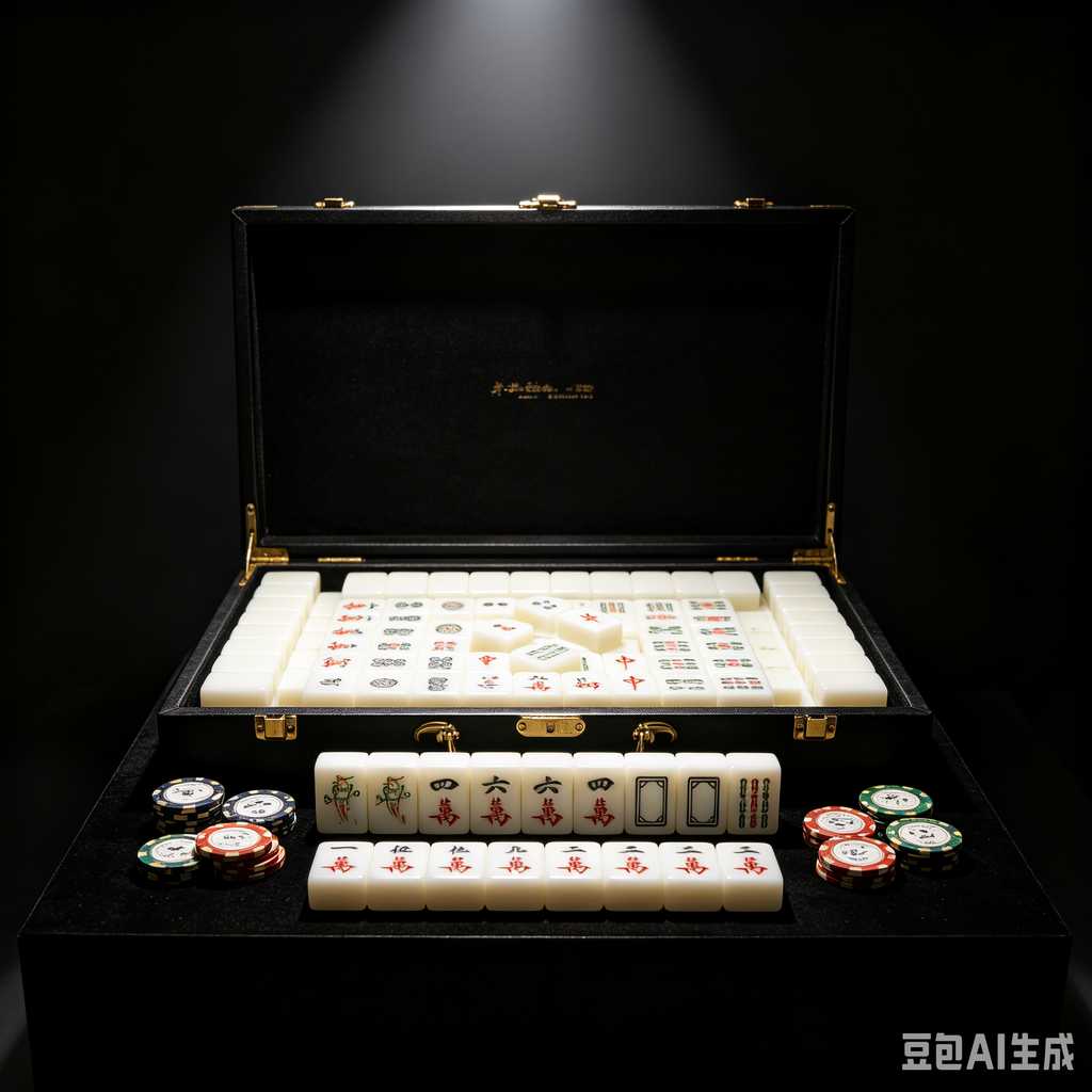 colorful mahjong score chips