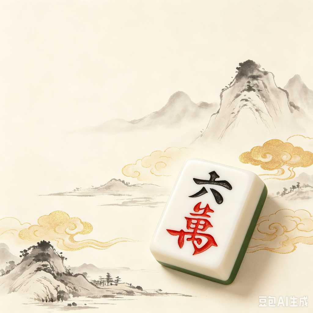 camping mahjong game set